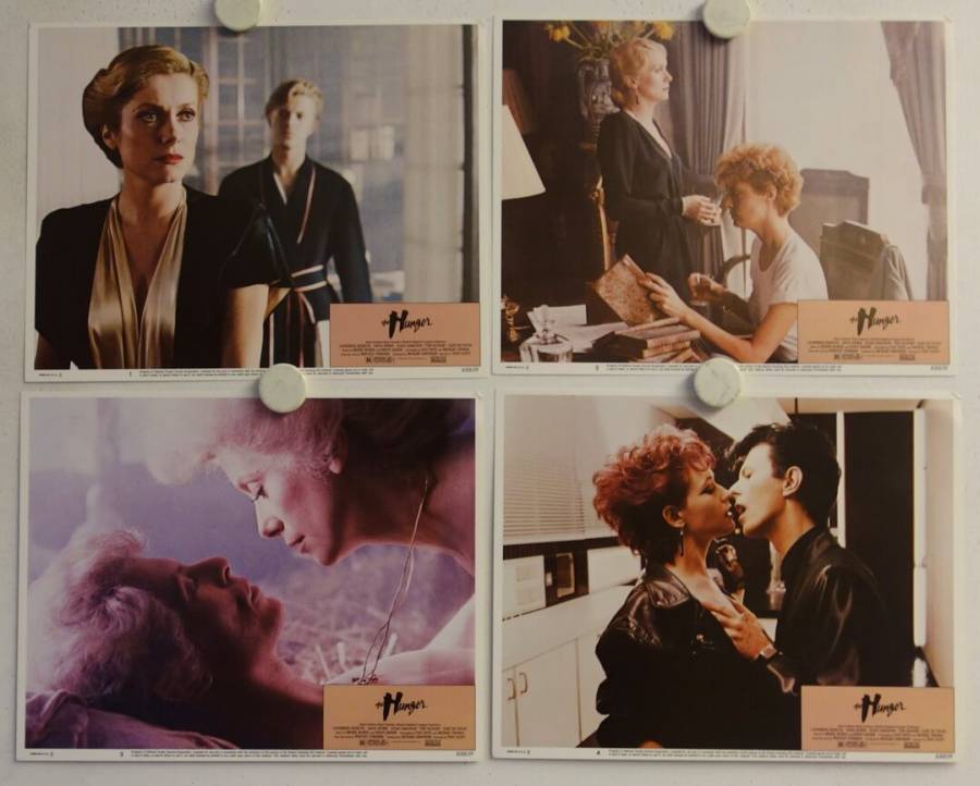 The Hunger original release US lobby card set