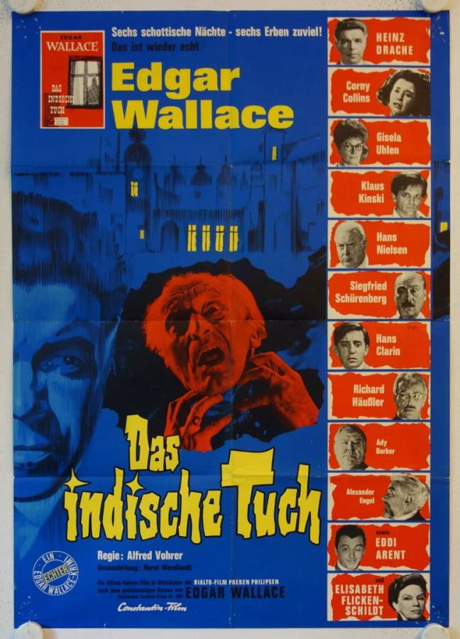Das indische Tuch originales deutsches Filmplakat