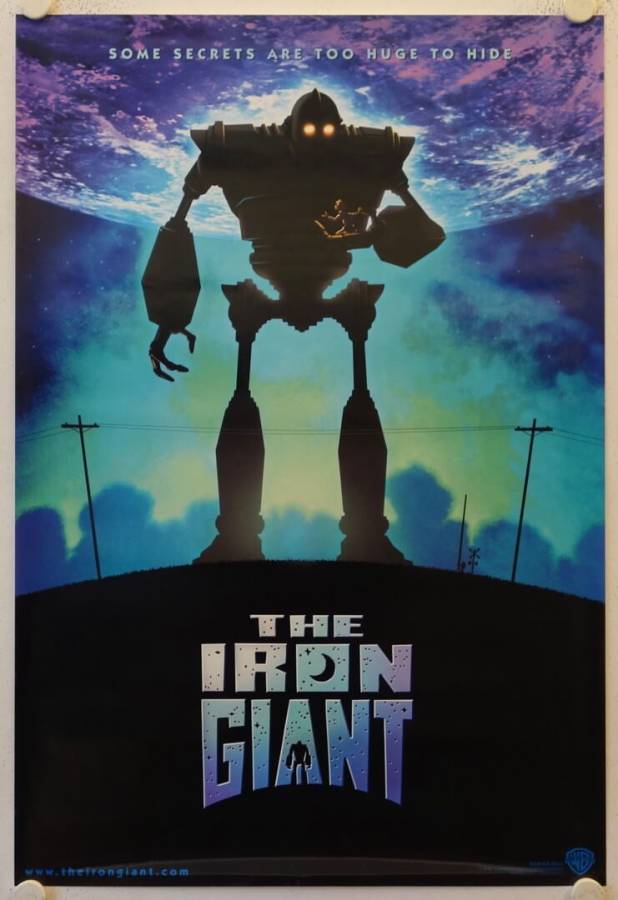 The Iron Giant original release US Onesheet movie poster