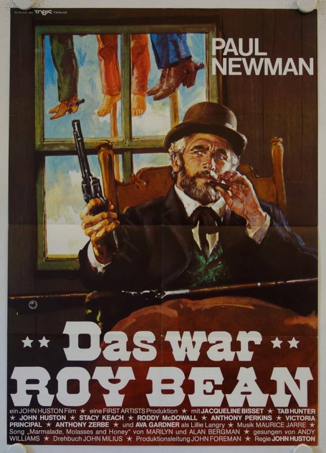 Das war Roy Bean originales deutsches Filmplakat