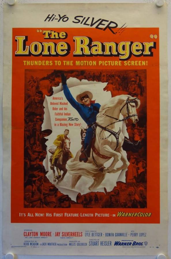 Der weisse Reiter originales US Filmplakat