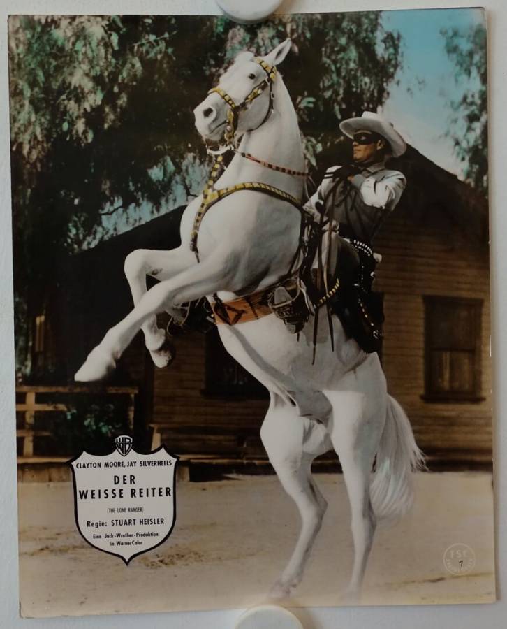 The Lone Ranger original release german lobby card