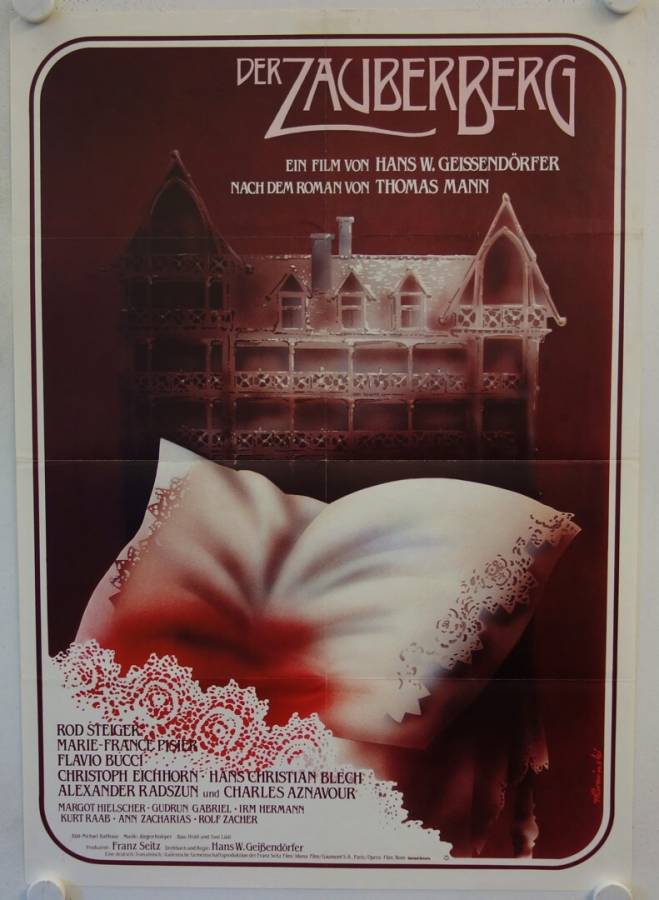 Der Zauberberg originales deutsches Filmplakat