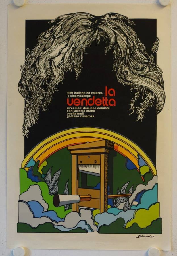 Die schönste Frau - Recht und Leidenschaft  originales Filmplakat aus Kuba