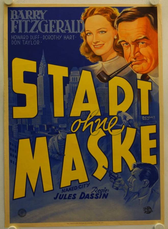 Stadt ohne Maske originales deutsches Filmplakat