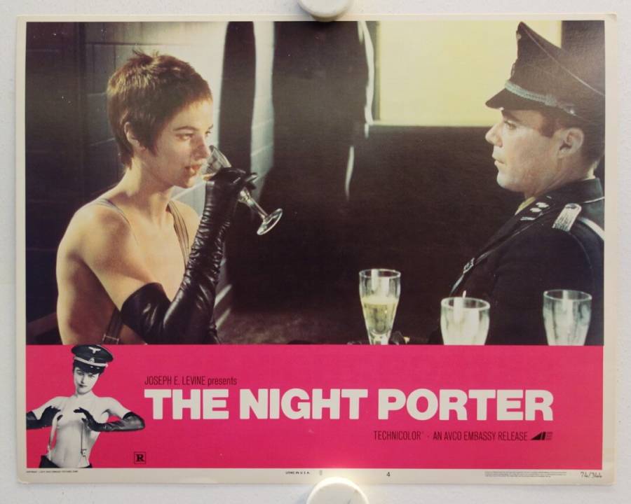 Der Nachtportier originale US Lobby Card