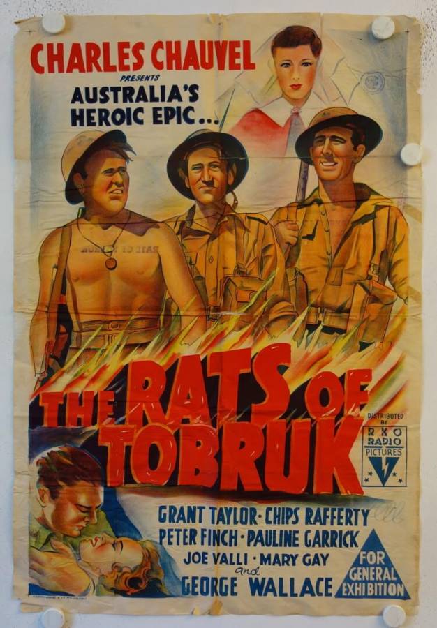 The Rats of Tobruk originales australisches Onesheet Filmplakat