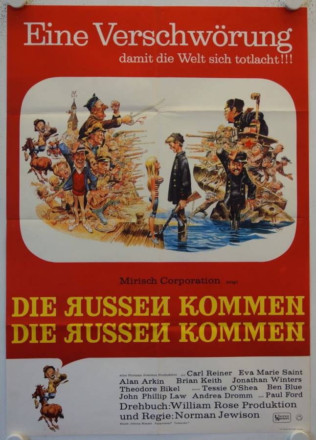 The Russians Are Coming! the Russians Are Coming! original release german movie poster