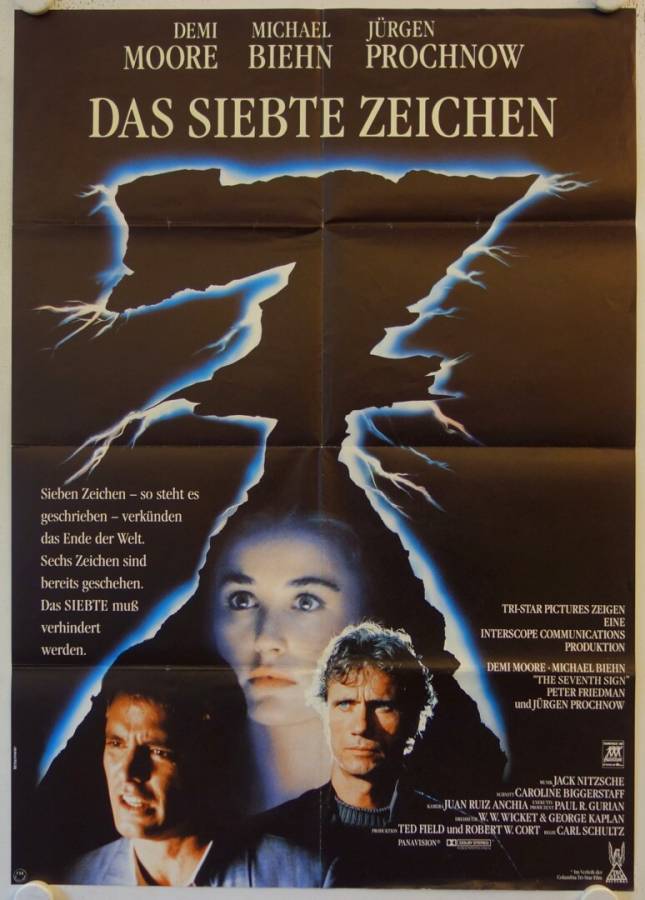 The Seventh Sign original release german movie poster
