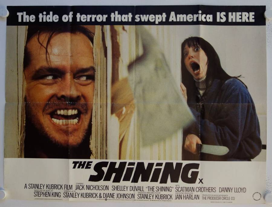 Shining originales British Quad Filmplakat