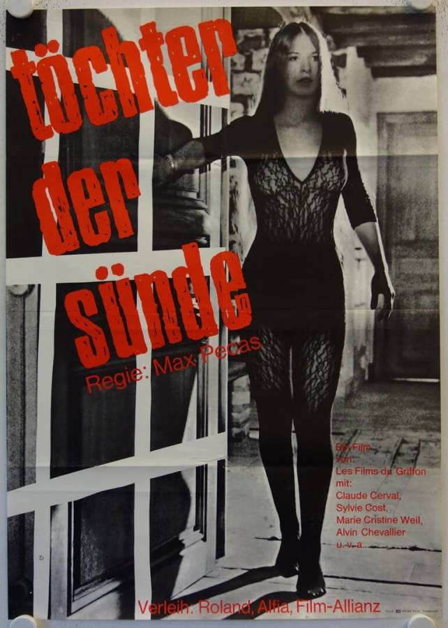 The Slave original release german movie poster
