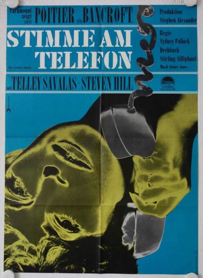 Stimme am Telefon originales deutsches Filmplakat