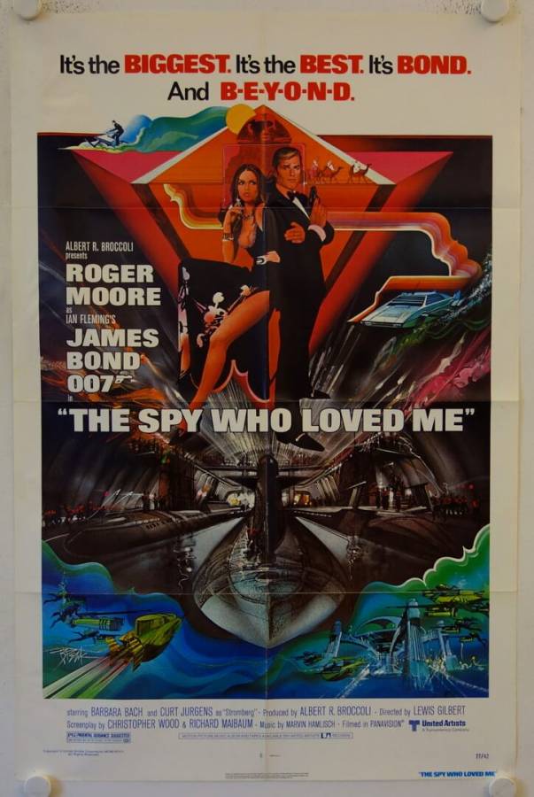 James Bond 007 - Der Spion der mich liebte originales US Filmplakat