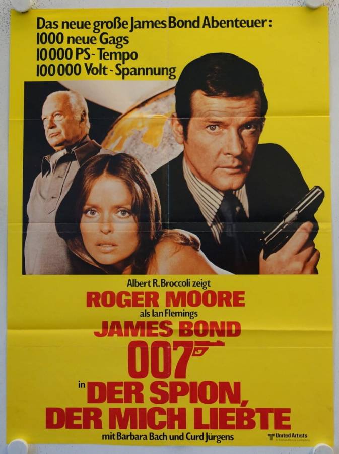 The Spy who loved me  original release german movie poster