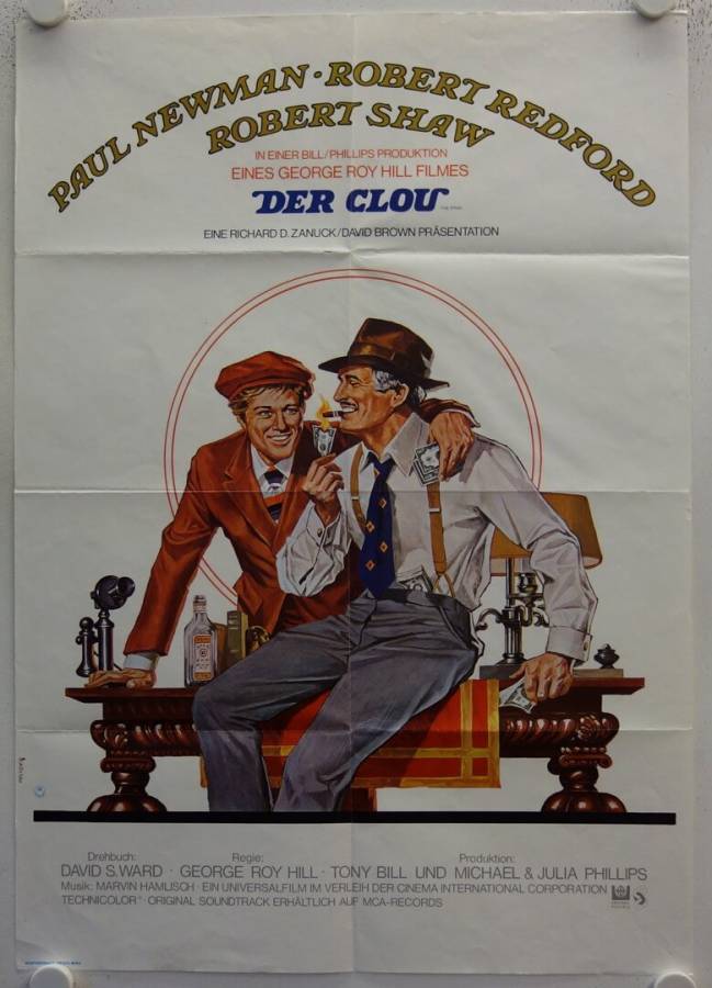 Der Clou originales deutsches Filmplakat