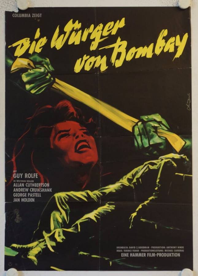 The Stranglers of Bombay original release german movie poster