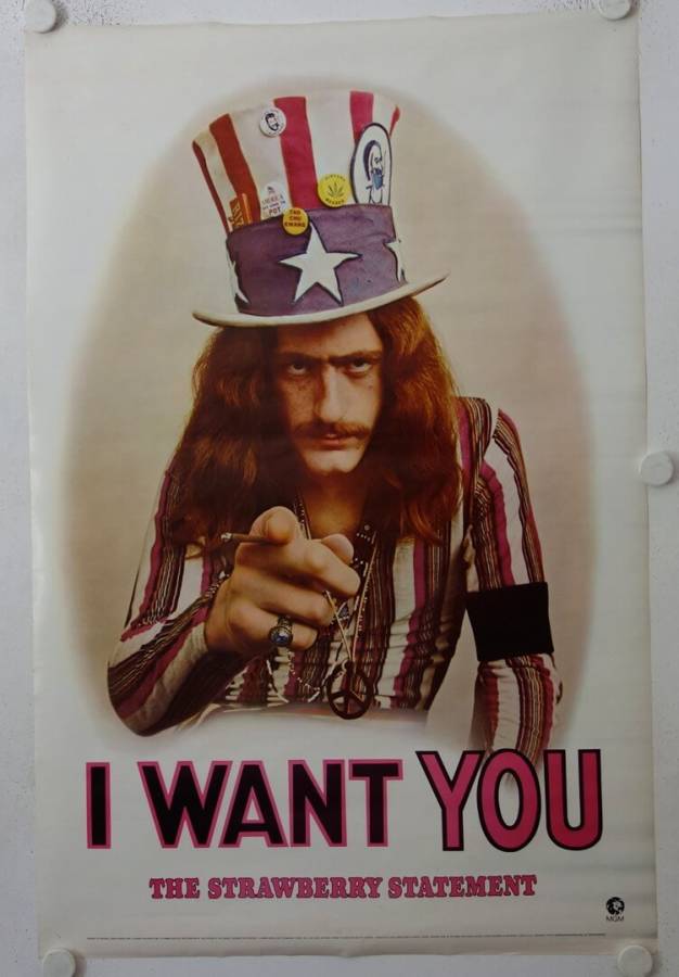 Blutige Erdbeeren originales US Onesheet Filmplakat