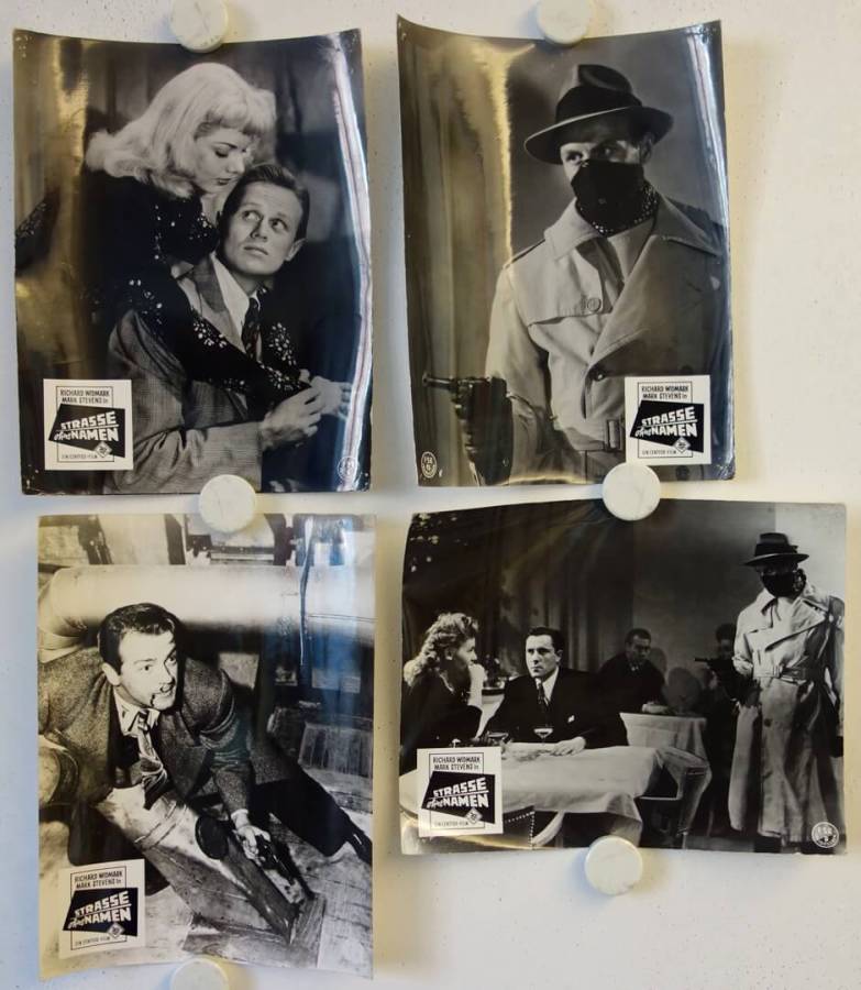 The Street with No Name original release german lobby cards