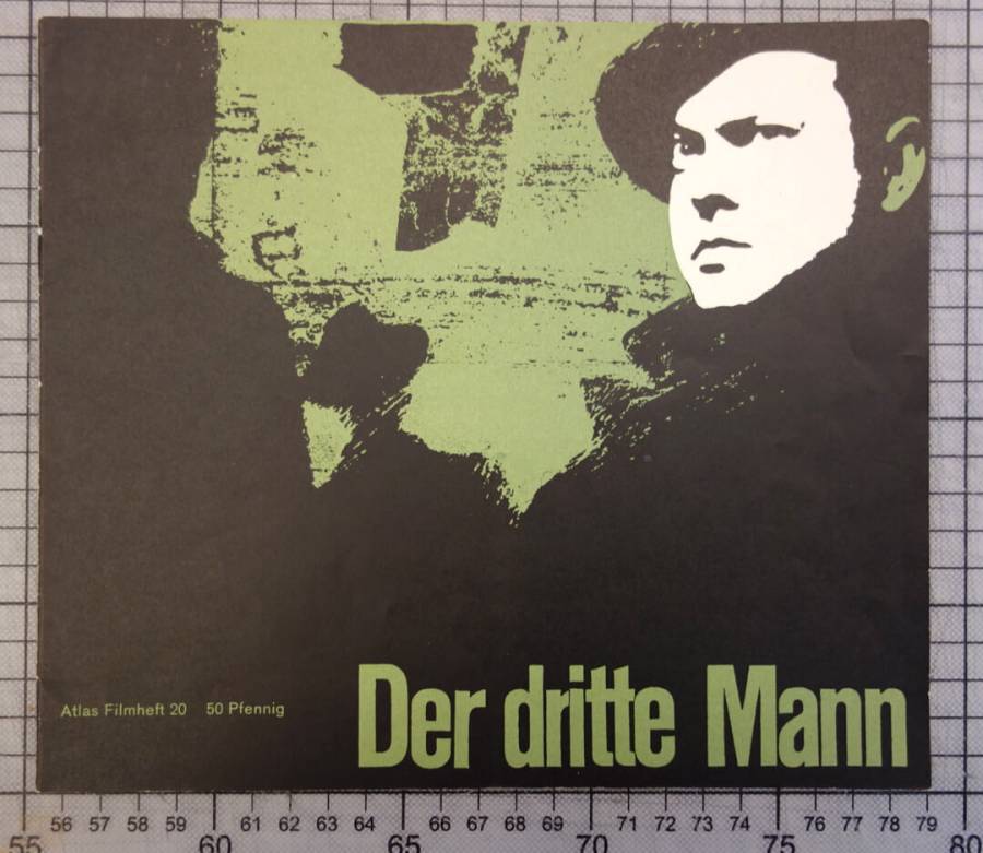 The Third Man re-release german souvenir program