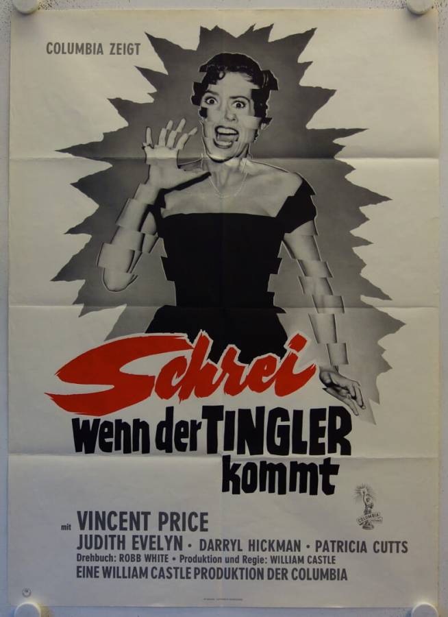 Schrei wenn der Tingler kommt originales deutsches Filmplakat
