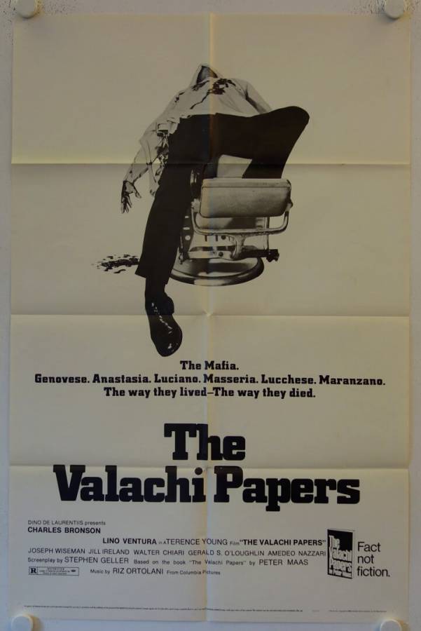 The Valachi Papers original release US Onesheet movie poster