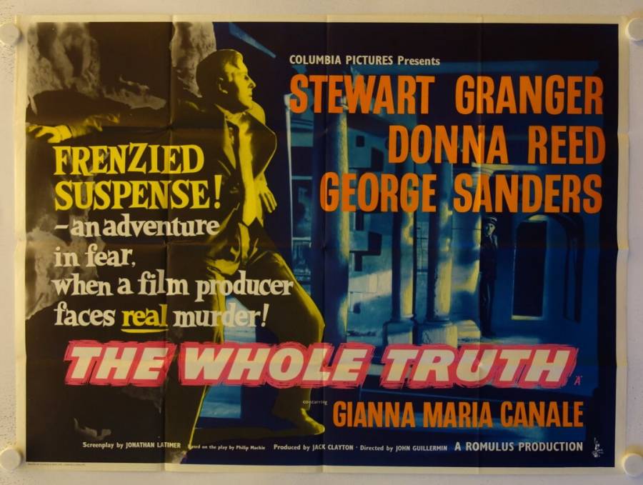 Besuch um Mitternacht originales British Quad Filmplakat