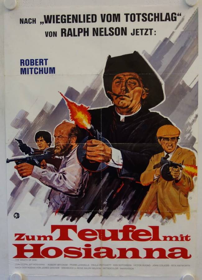 Zum Teufel mit Hosianna originales deutsches Filmplakat