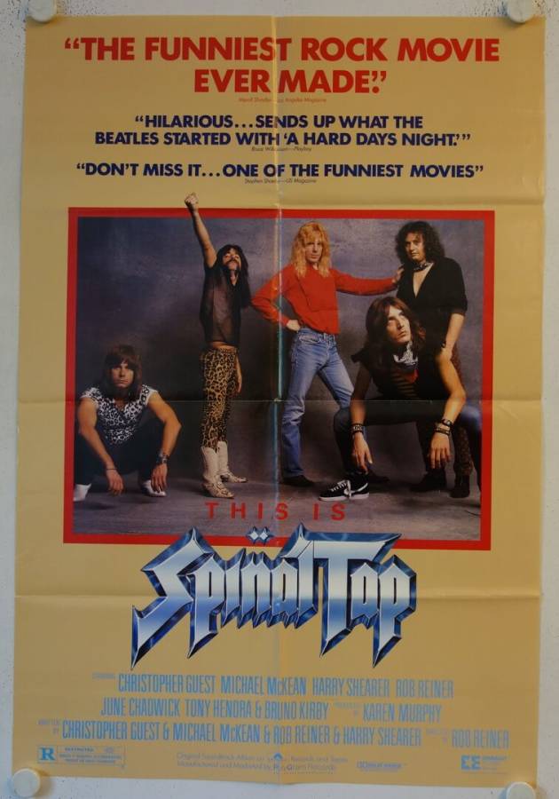 This is Spinal Tap originales US Onesheet Filmplakat