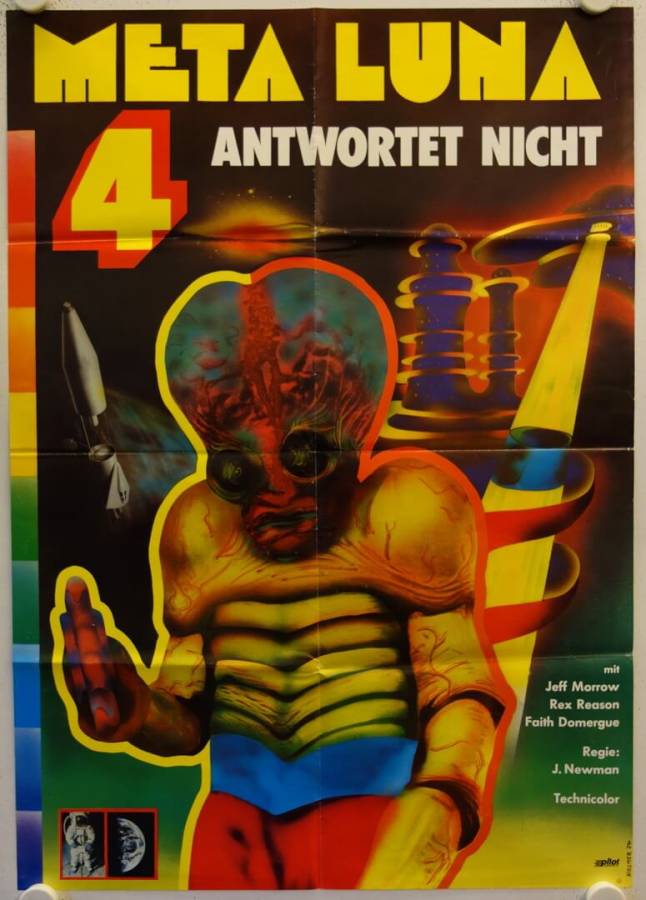 Metaluna 4 antwortet nicht originales deutsches Filmplakat
