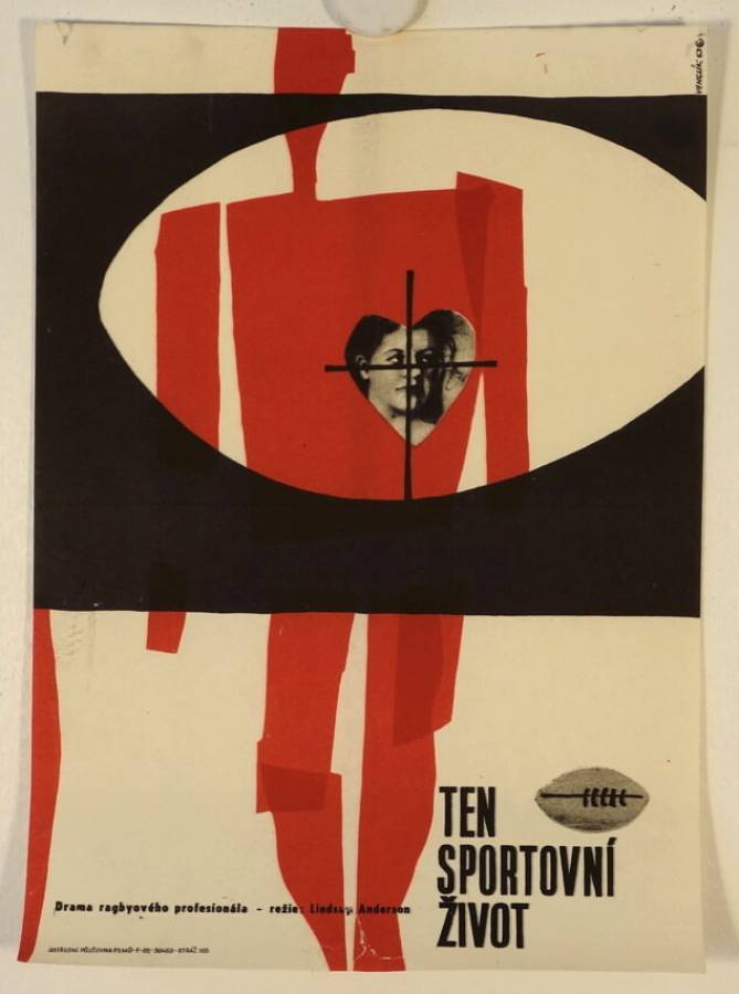 Lockender Lorbeer originales Filmplakat aus Tschechien