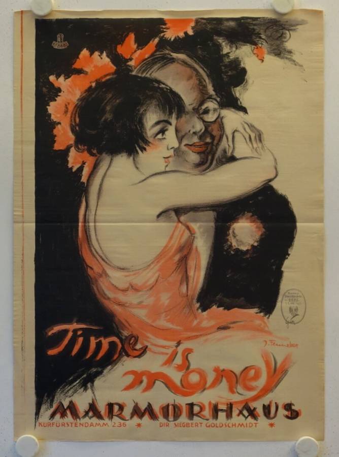 Time is Money originales deutsches Filmplakat