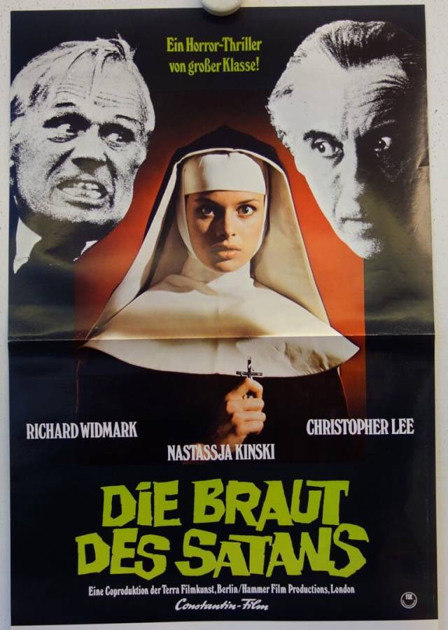 To the Devil a Daughter original release german mini poster