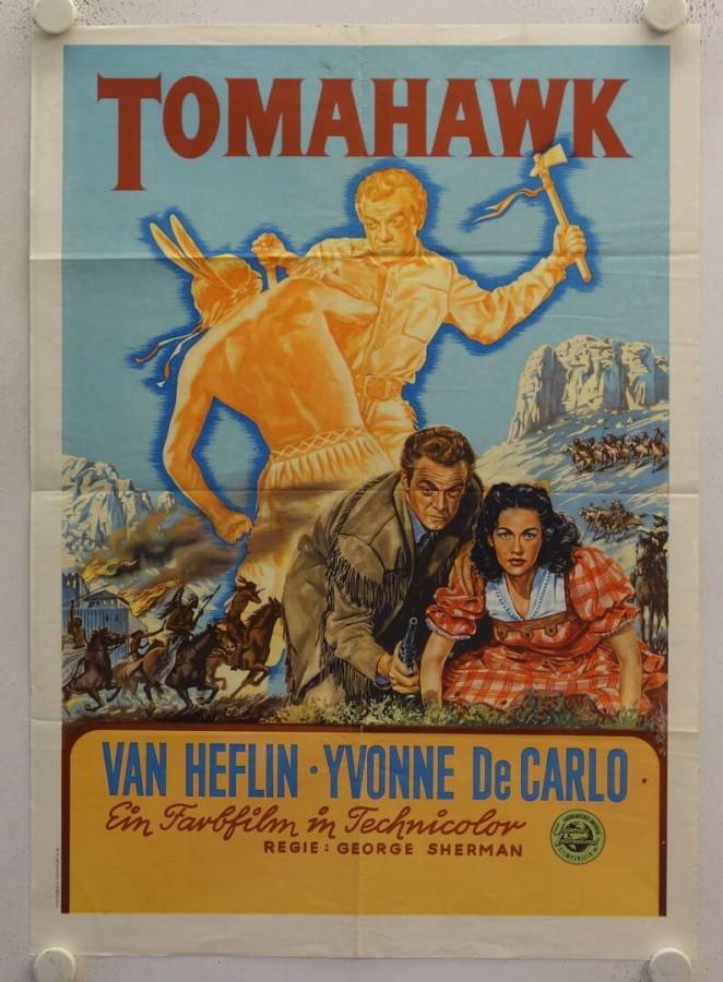 Tomahawk originales deutsches Filmplakat