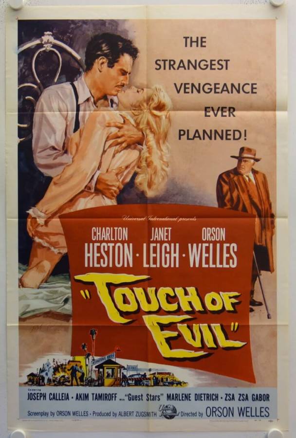 Touch of Evil original release US Onesheet movie poster