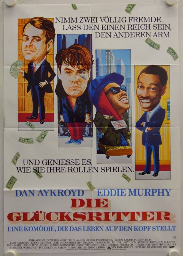 Trading Places original release german movie poster
