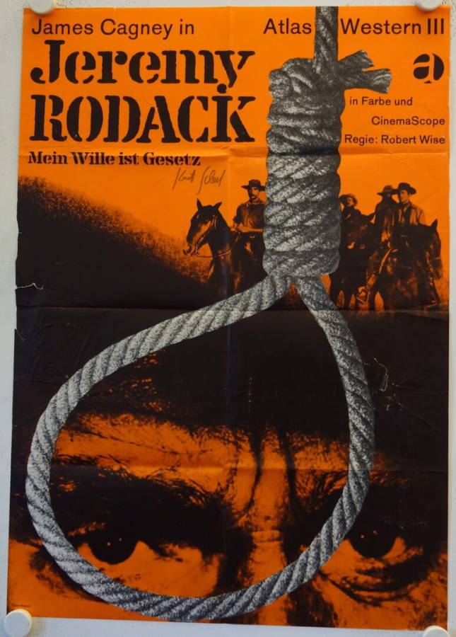 Jeremy Rodack - Mein Wille ist Gesetz originales deutsches Filmplakat