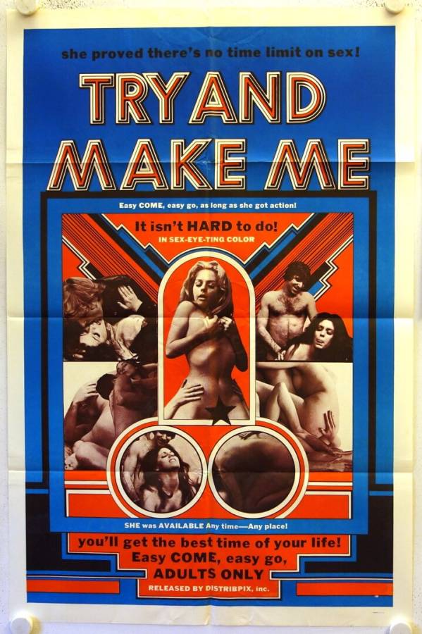 Try and make me originales US Filmplakat