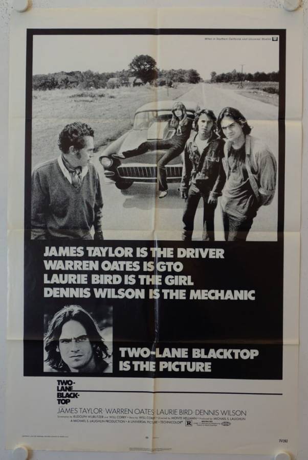 Asphaltrennen originales US Filmplakat