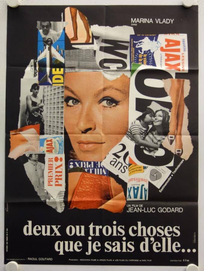 Two or three Things I know about her original french movie poster