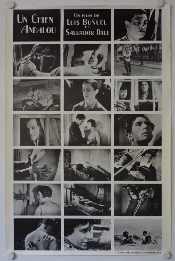 Un Chien Andalou re-release french movie poster