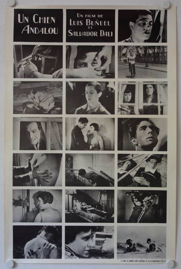 Un Chien Andalou re-release french movie poster