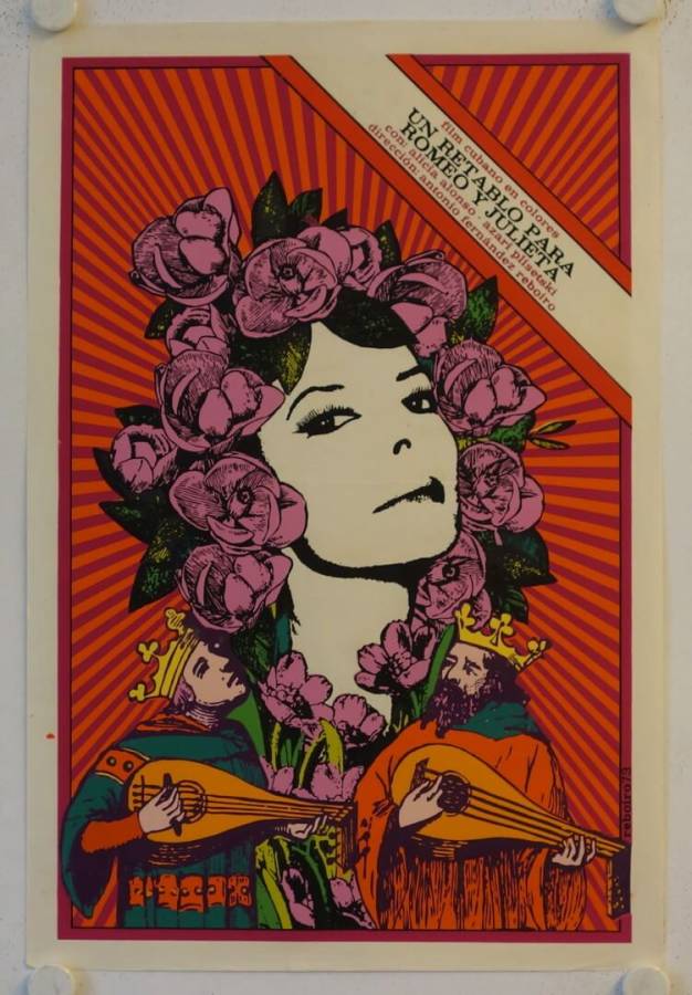 Un retablo para Romeo y Julieta originales Filmplakat aus Kuba