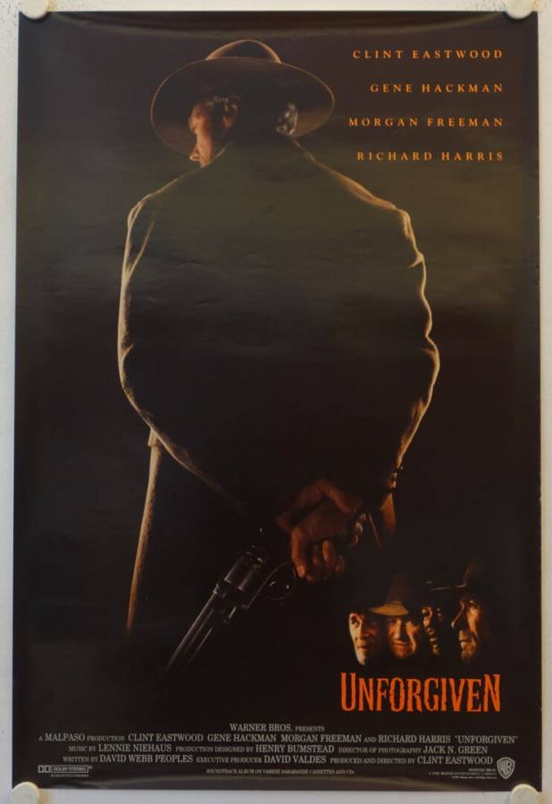 Erbarmungslos originales US Onesheet Filmplakat