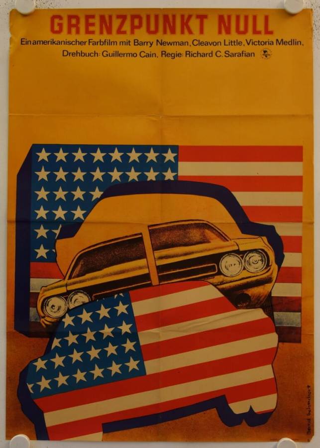 Grenzpunkt Null originales DDR Filmplakat