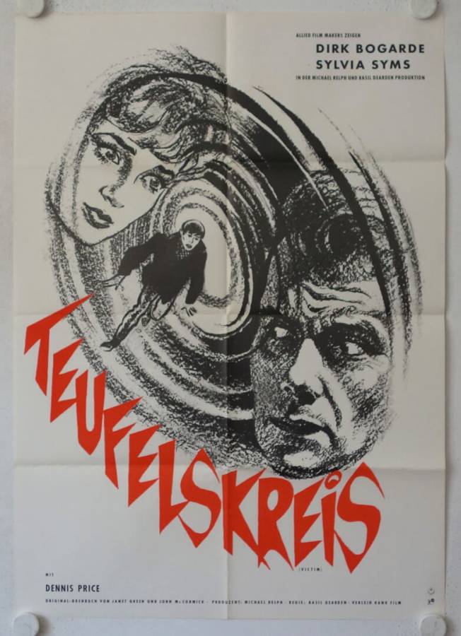 Victim original release german movie poster