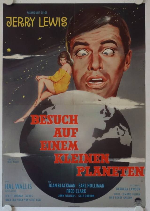 Visit to a small Planet original release german movie poster