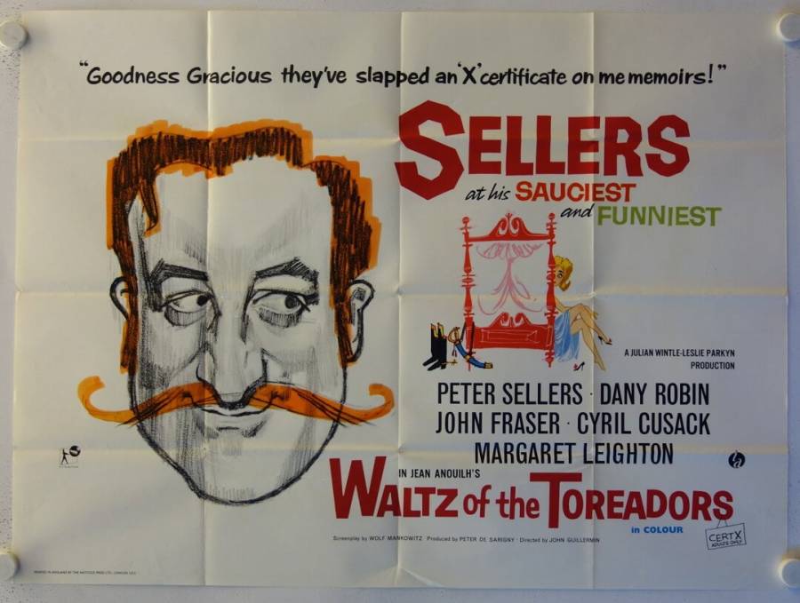 Walzer der Toreros originales British Quad Filmplakat