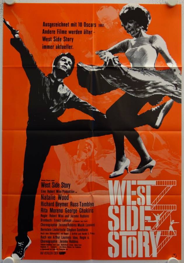 West Side Story originales deutsches Filmplakat