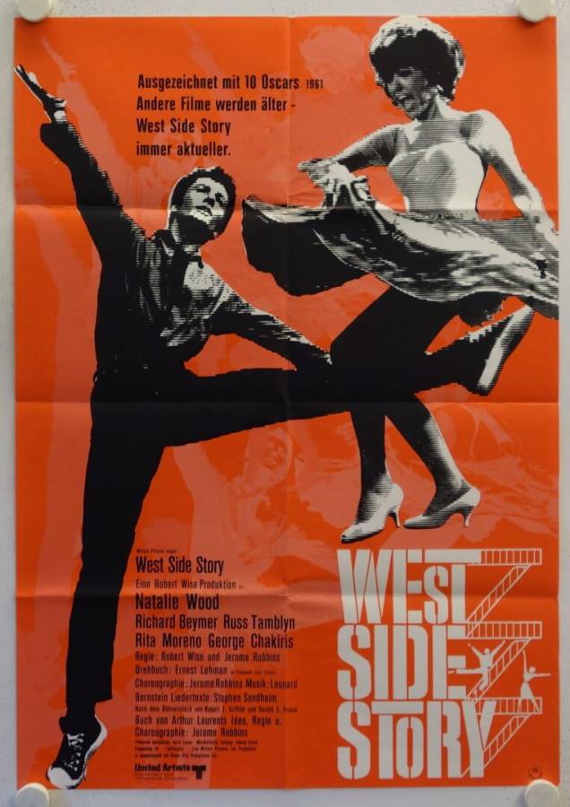 West Side Story re-release german movie poster