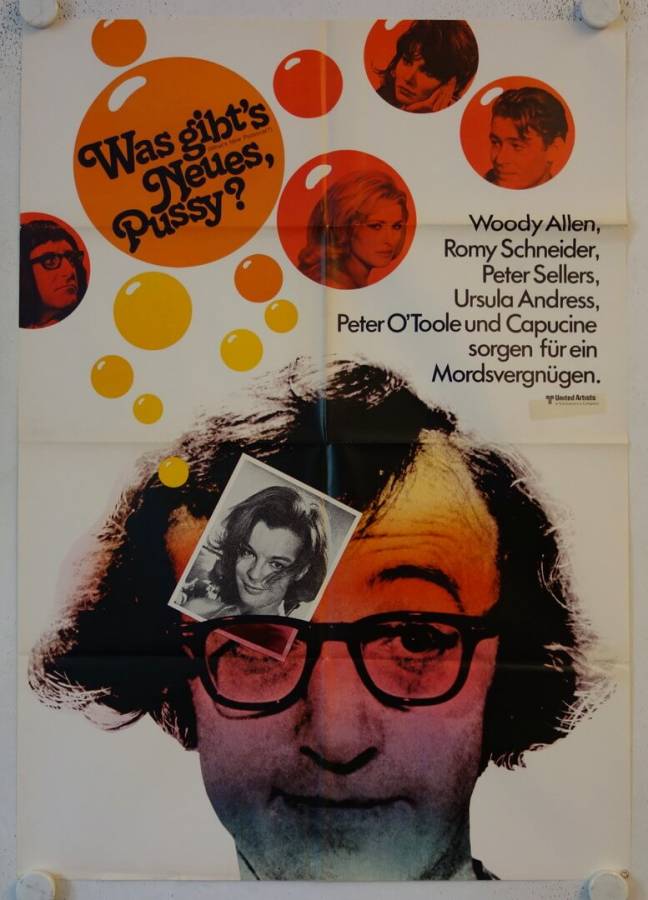 What´s new Pussycat? re-release german movie poster